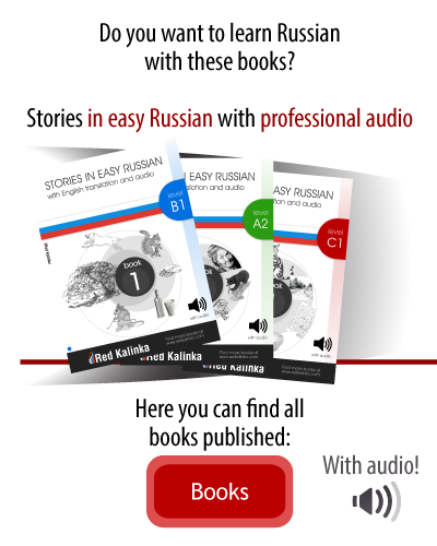 Books to learn Russian from Red Kalinka