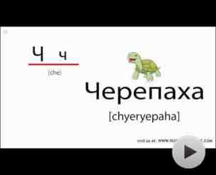 The Russian alphabet