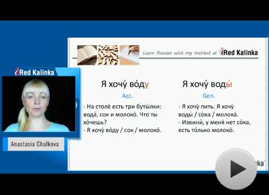 What case goes after Я хочу?